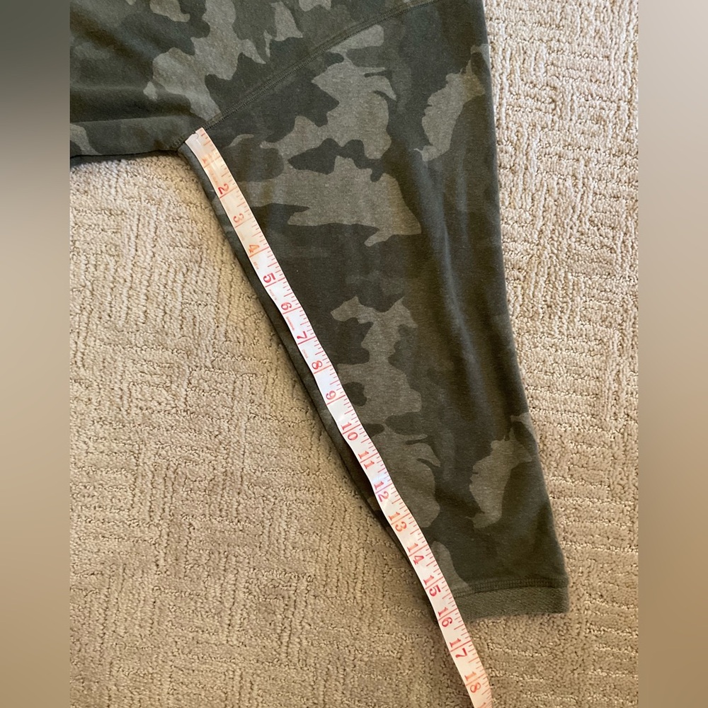 🌿🍂 Prana Cozy Up Polmale Camo Sweatshirt Oversized M Soft Hemp Blend EUC - Picture 12 of 12